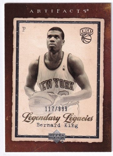 2007-08 Upper Deck Artifacts Bernard King Knicks 117/999 #151