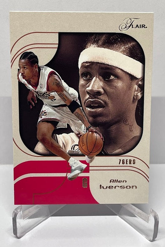 2002-03 Fleer Flair Allen Iverson Philadelphia 76ers #3
