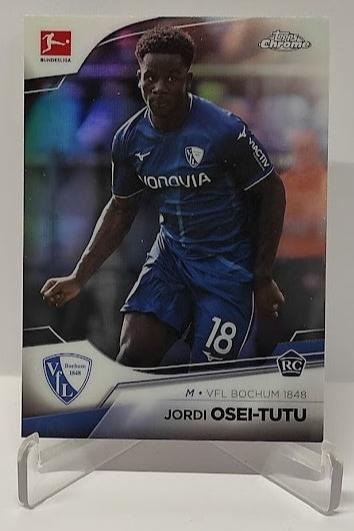 2022-23 Topps Chrome Refractor RC Jordi Osei-Tutu Bochum #15