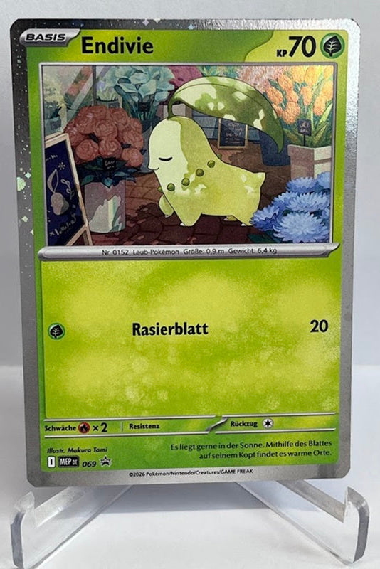 Pokemon Optimale Ordnung Promo Endivie 069 Holo Deutsch #99