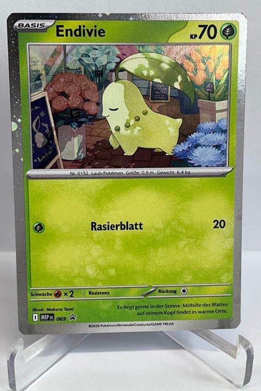Pokemon Optimale Ordnung Promo Endivie 069 Holo Deutsch #99