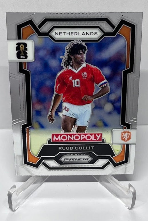 2026 Panini Monopoly Prizm FIFA World Cup Ruud Gullit Netherlands #75