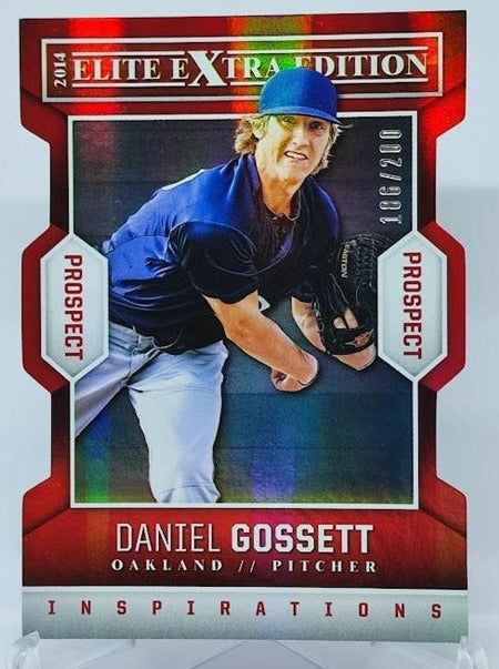 2014 Panini Elite Extra Edition Inspirations Daniel Gossett 186/200