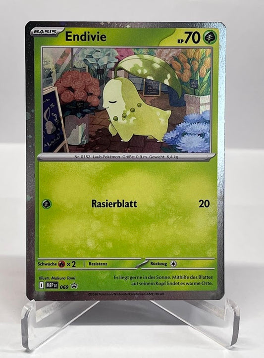 Pokemon Optimale Ordnung Promo Endivie 069 Holo Deutsch #99