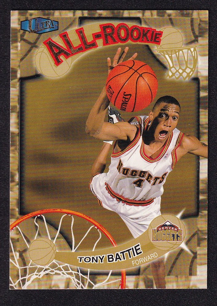 1997-98 Fleer Ultra All-Rookie Tony Battie Nuggets *2