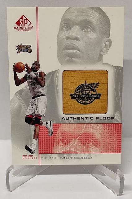 2000-01 Upper Deck SP Game Floor Edition Dikembe Mutombo 76ers