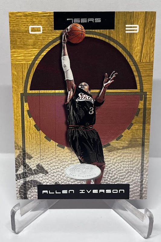 2001-02 Fleer Hoops Hot Prospects Allen Iverson Philadelphia 76ers #31