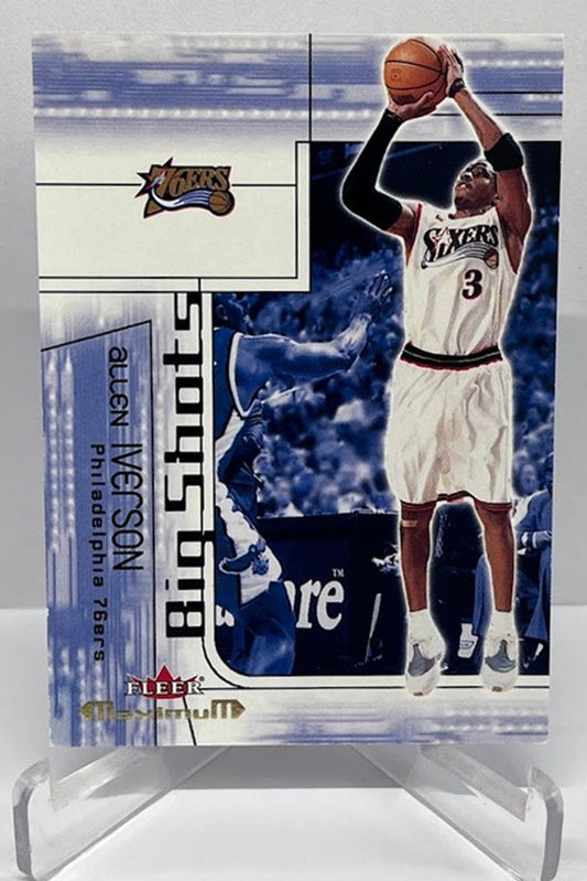 2001-02 Fleer Big Shots Maximum Allen Iverson 76ers #3