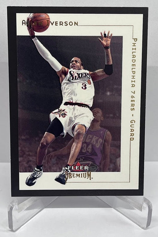 2001-02 Fleer Premium Allen Iverson Philadelphia 76ers #94