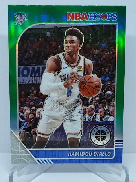 2019-20 Panini Hoops Green Prizm Hamidou Diallo OKC Thunder #131