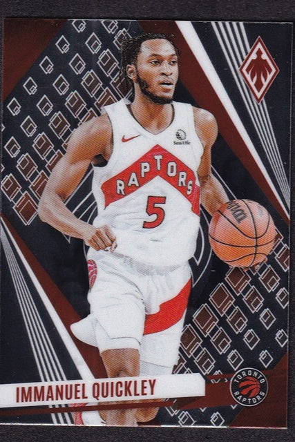 2023-24 Panini Phoenix Immanuel Quickley Raptors #7