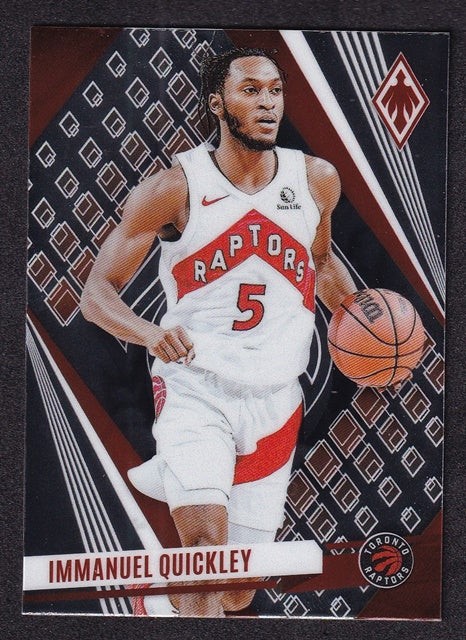 2023-24 Panini Phoenix Immanuel Quickley Raptors #7