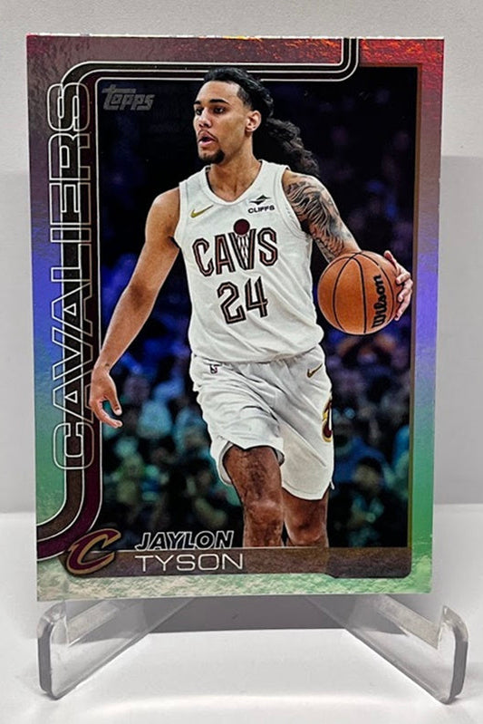 2025-26 Topps Holo Jaylon Tyson Cleveland Cavaliers #86