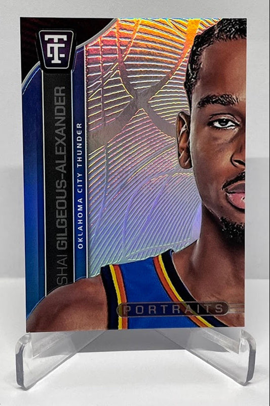2025 Panini Totally Certified Portraits Shai Gilgeous-Alexander OKC #5