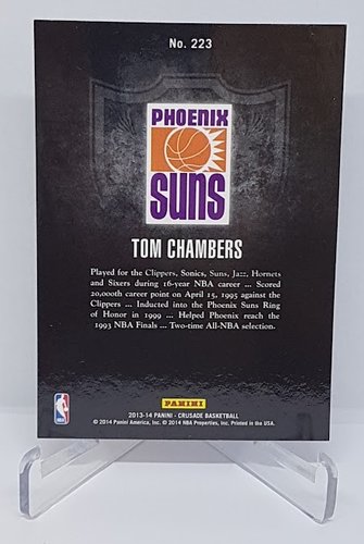 2013-14 Panini Crusade Tom Chambers Suns #223