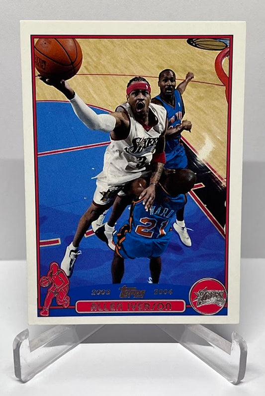 2003-04 Topps Allen Iverson Philadelphia 76ers #3