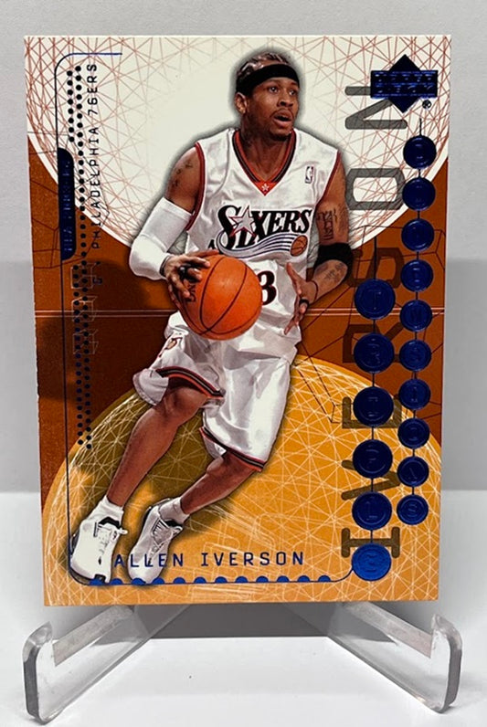 2003-04 Upper Deck 3D Triple Dimensions Allen Iverson 76ers #64