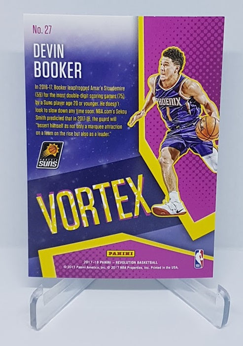 2017-18 Panini Revolution Vortex Devin Booker Suns #27