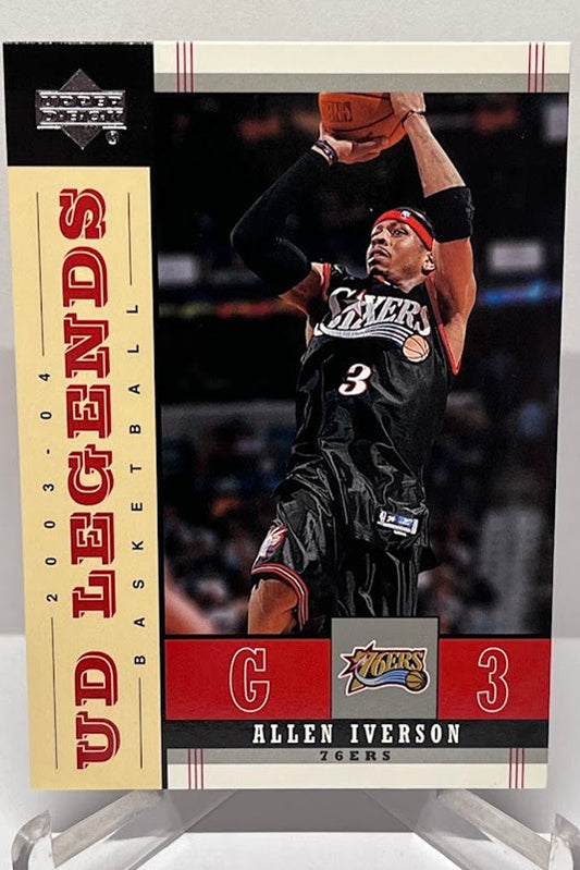 2003-04 Upper Deck Legends Allen Iverson Philadelphia 76ers #64