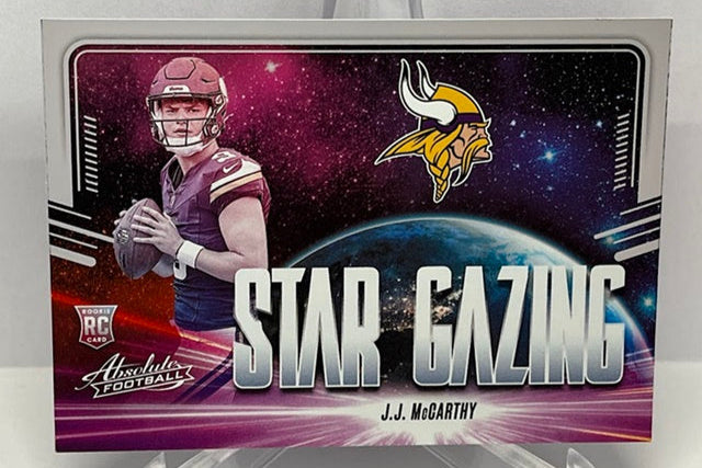 2024 Panini Absolute Star Gazing RC JJ McCarthy Vikings *3