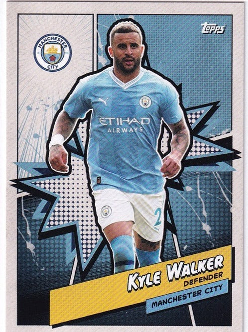 2023 Topps Fan Set Kyle Walker Manchester City #MANH-2