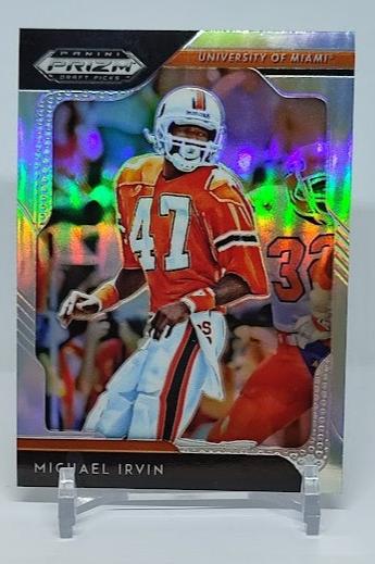 2019 Panini Prizm Draft Picks Prizm Michael Irvin #65