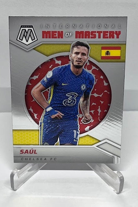 2021-22 Panini Mosaic Premier League  Men of Mastery Saul Chelsea FC #1