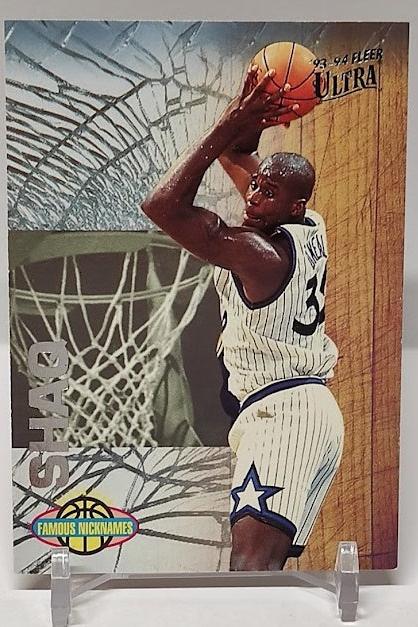 1993-94 Fleer Ultra Famous Nicknames Shaquille O'Neal Orlando *2