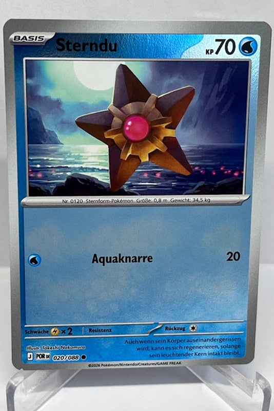 Pokemon Optimale Ordnung Sterndu 020/088 Holo Deutsch #99
