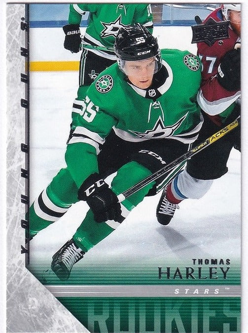 2020-21 Upper Deck Extended Series Young Guns Tribute Thomas Harley Stars T-97