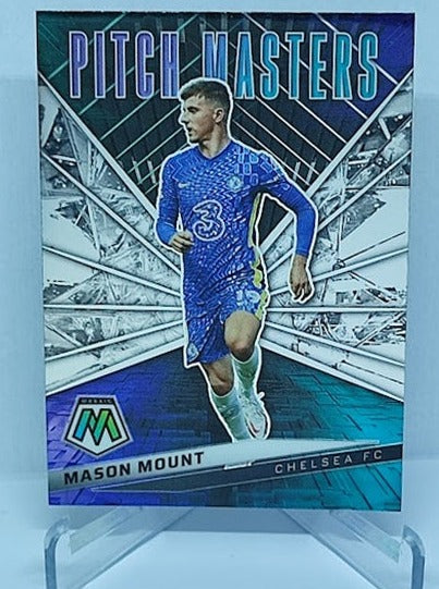 2021-22 Panini Mosaic Premiere League Pitch Masters Mason Mount Chelsea #23