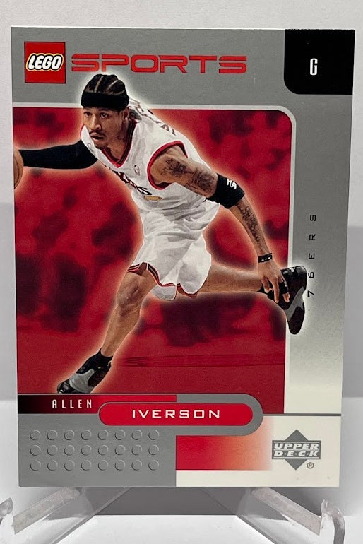 2002 Upper Deck Lego Sports Allen Iverson Philadelphia 76ers #13