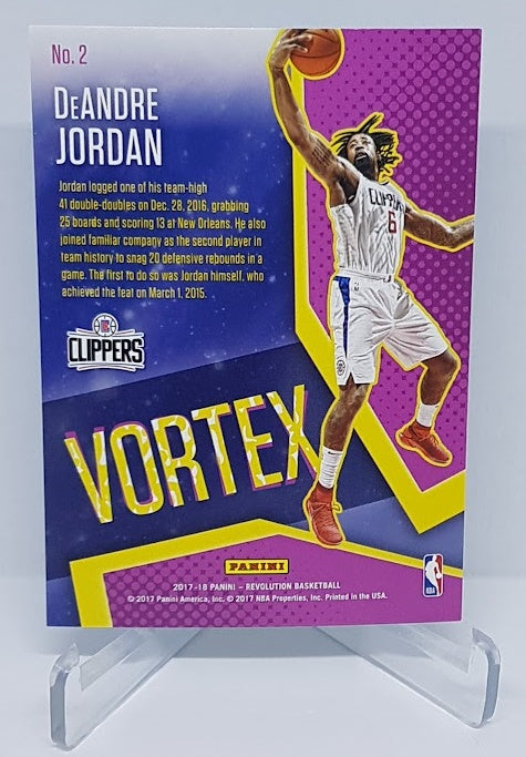 2017-18 Panini Revolution Vortex DeAndre Jordan Clippers #2