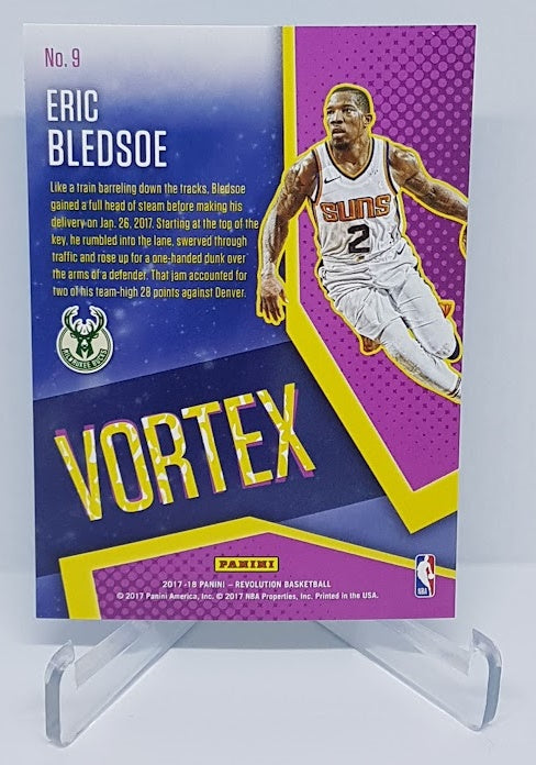 2017-18 Panini Revolution Vortex Eric Bledsoe Bucks #9