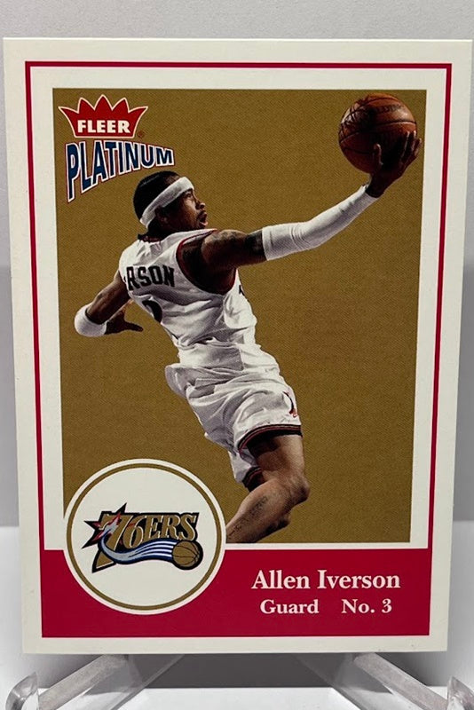 2003-04 Fleer Platinum Allen Iverson Philadelphia 76ers #111