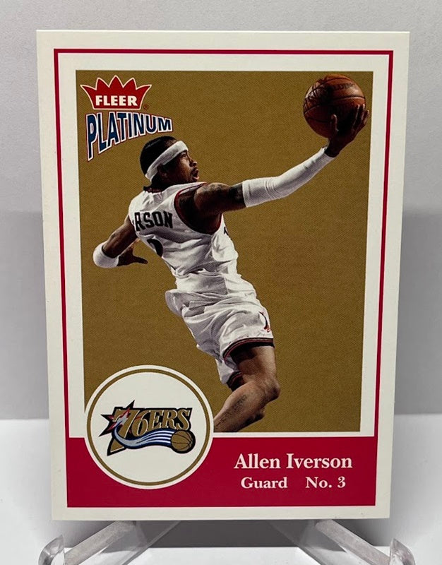 2003-04 Fleer Platinum Allen Iverson Philadelphia 76ers #111