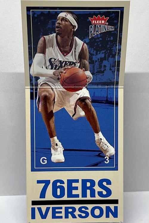 2003-04 Fleer Big Signs Allen Iverson Philadelphia 76ers #2