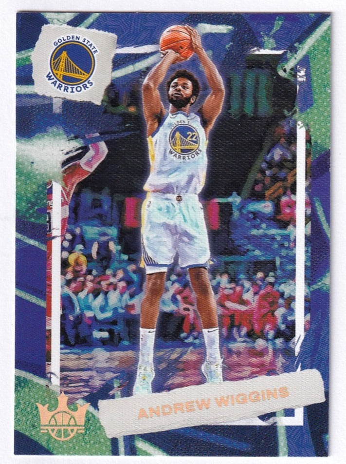 2022-23 Panini Court Kings Stealth Andrew Wiggins Warriors #30