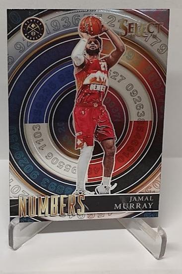 2020-21 Panini Select Numbers Jamal Murray Nuggets #3