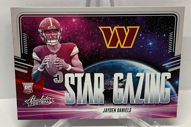 2024 Panini Absolute Star Gazing RC Jayden Daniels Commanders *3