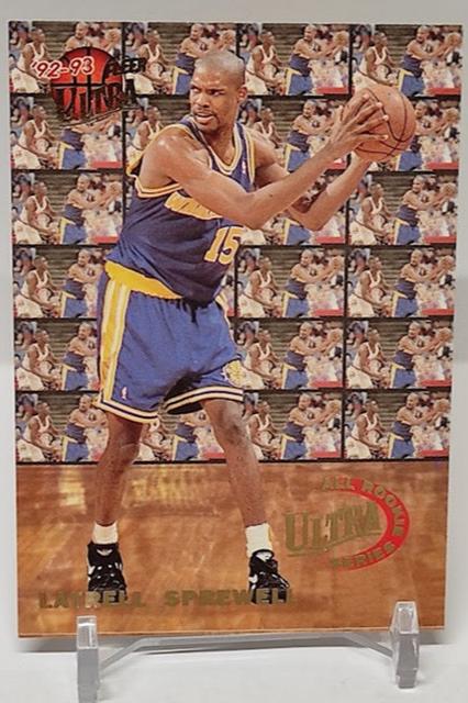 1992-93 Fleer Ultra All Rookie Series Latrell Sprewell Warriors *2