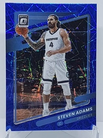 2021-22  Panini Donruss Optic Blue Velocity Steven Adams Grizzlies #137