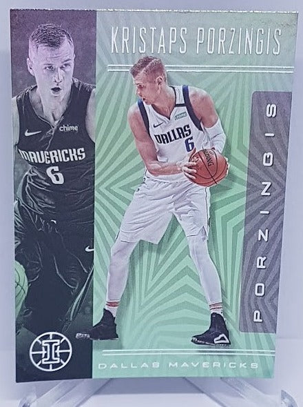 2019-20 Panini Illusions Emerald Kristaps Porzingis Mavericks #58