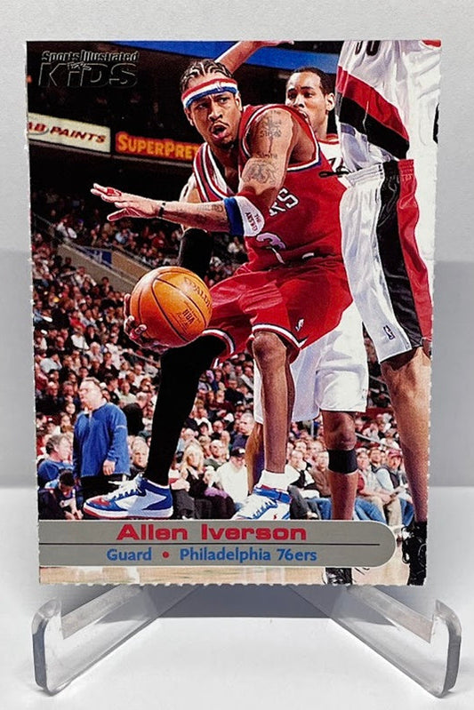 Sports Illustrated For Kids Allen Iverson Philadelphia 76ers