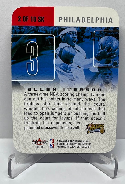 2003-04 Fleer Ultra Scoring Kings Allen Iverson Philadelphia 76ers #2