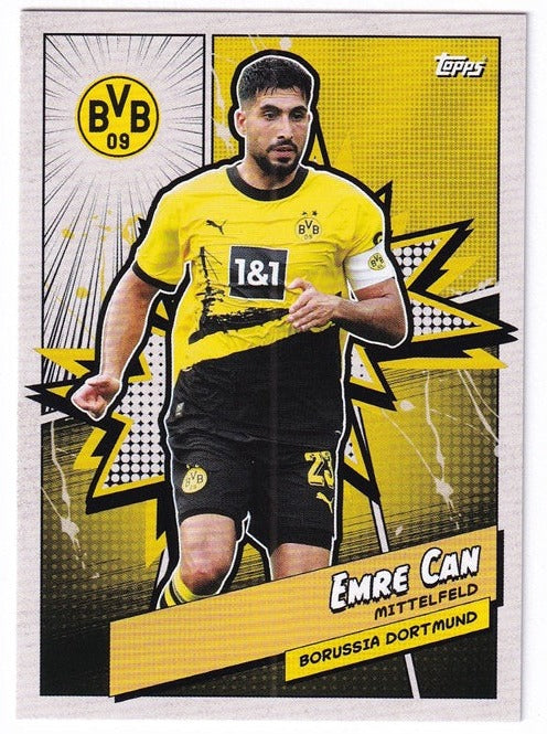 2023 Topps Fan Set Emre Can Dortmund #BVBH-10