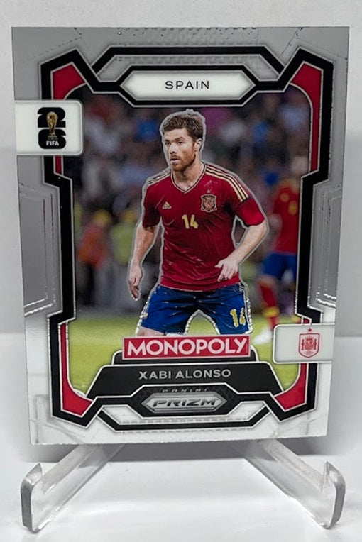 2026 Panini Monopoly Prizm FIFA World Cup Xabi Alonso Spain #40