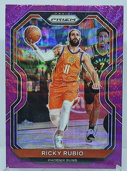 2020-21 Panini Prizm Purple Wave Prizm Ricky Rubio Suns #235