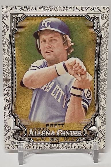 2024 Topps Allen & Ginter Foil Filigree George Brett Royals #130