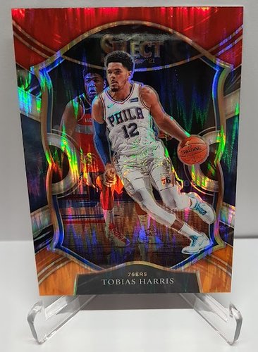 2021 Panini Select Flash Prizm Tobias Harris 76ers #11